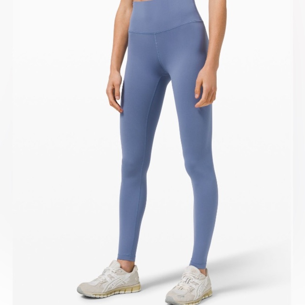 Lululemon Wunder Train High-Rise 28" Leggings Waterdrop